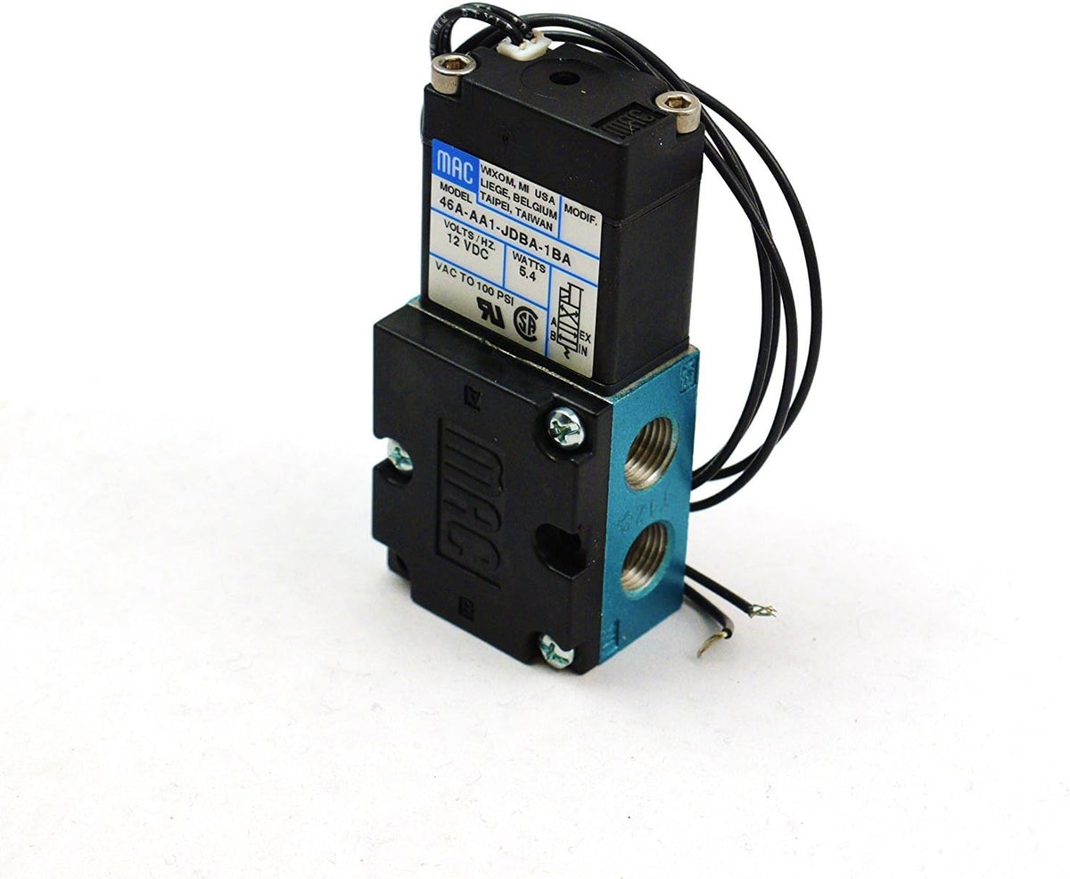 MAC 4-port solenoid boost valve front view automotive part