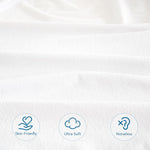 Springspirit mattress protector terry fabric texture close up