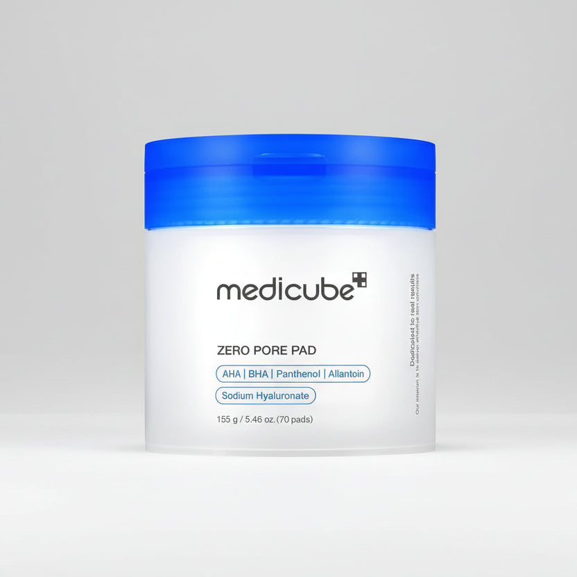 Medicube Zero Pore Pad 2.0 front view container for pore tightening skincare