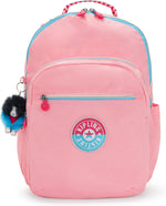 Kipling womens Seoul Go XL Backpack, Padded, Adustable Backpack Straps, Zip Closure, black tonal, One Size - Image 9