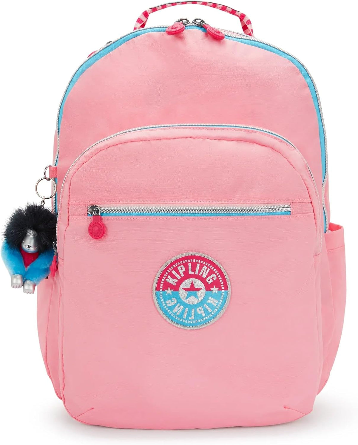 Kipling womens Seoul Go XL Backpack, Padded, Adustable Backpack Straps, Zip Closure, black tonal, One Size - Image 9