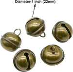 Maydahui 1 inch vintage copper bell close up
