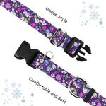 Fidohug adjustable nylon slip collar laid flat showcasing the limited-slip training loop
