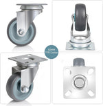 BZOLIHEU 2 inch caster wheels packaging
