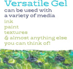 5x7 inch gel printing plate for cardmaking and scrapbooking