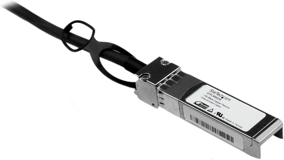 StarTech 2m 10G SFP+ direct attach cable connectors