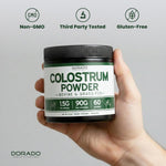 Dorado Nutrition 90g bovine colostrum powder usage instructions