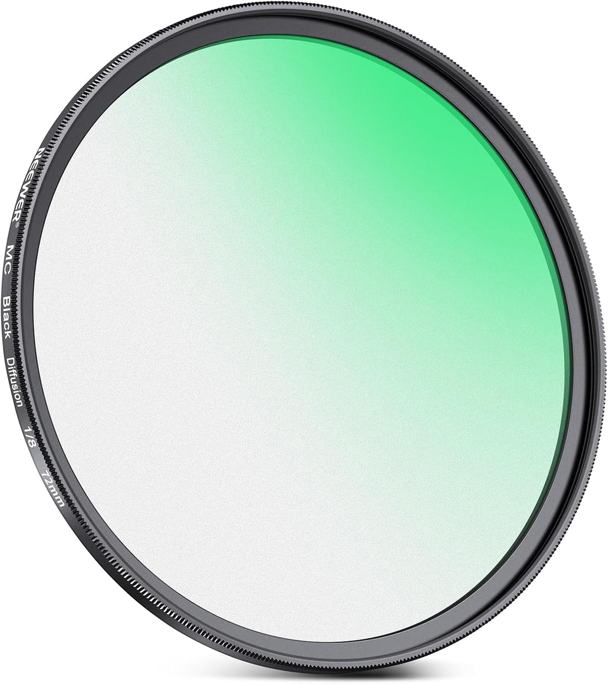 NEEWER 72mm Black Diffusion 1/8 Filter for Mist Cinematic Effect, Ultra Slim Optical Glass Filter with Multi Nano Coatings for Video Vlog Portrait Photography - Image 9