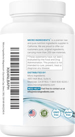 Micro Ingredients Pure Magnesium Glycinate 400mg Per Serving, 240 Capsules | Chelated Mineral Supplements with Elemental Form | Non-GMO, Filler Free - Image 9