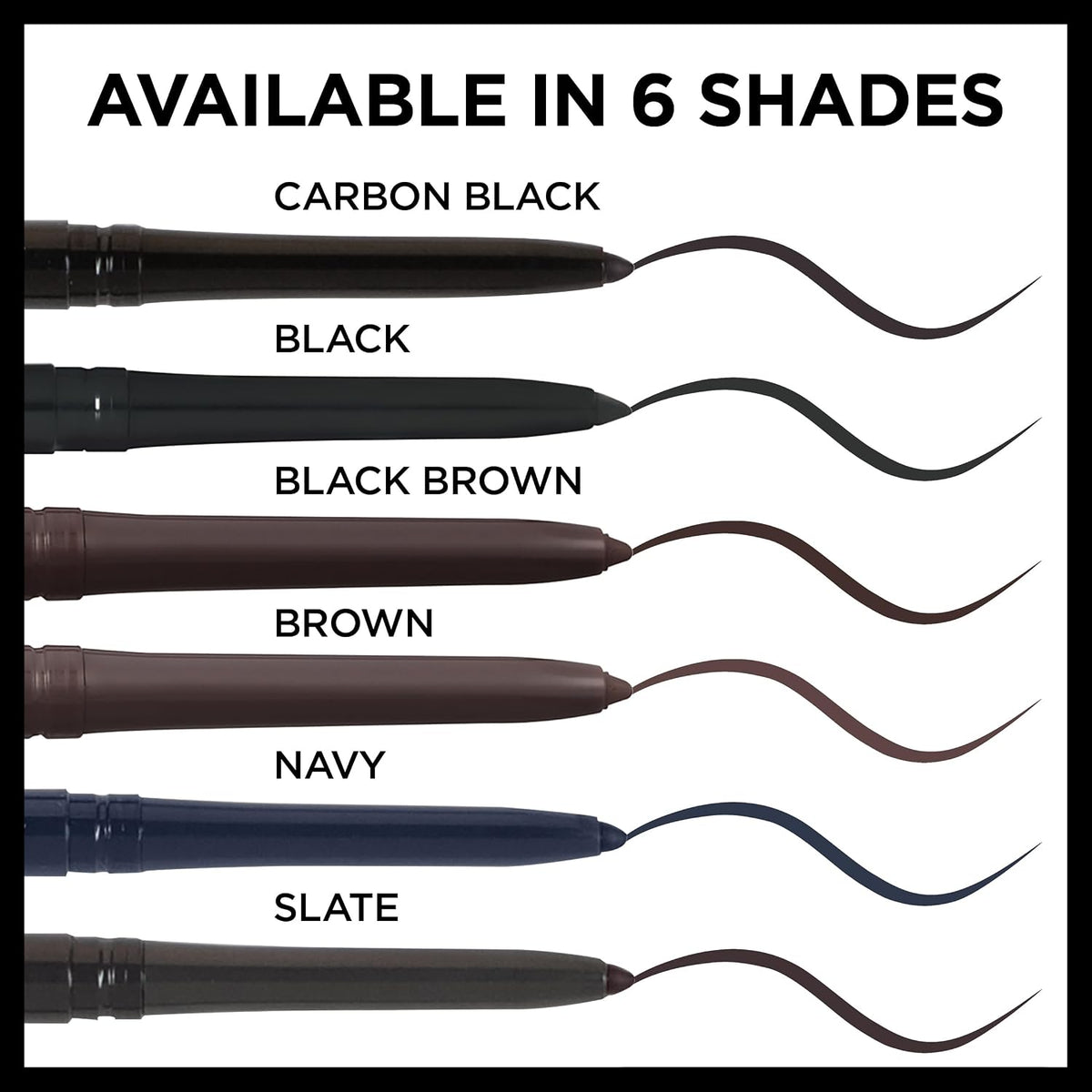 L'Oreal Paris Infallible eyeliner showing built-in smudger tool