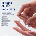 Cetaphil Healthy Renew facial serum applied on hand showing absorption