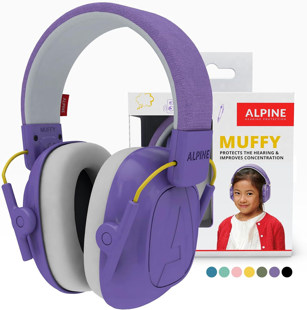 Alpine Muffy Kids Ear Muffs for Kids Ear Protection | 3-16 Years | Autism Sensory Products | 22dB Sound Reduction | Kids Noise Cancelling Ear Muffs | Noise Reduction Headphones for Kids - Image 13