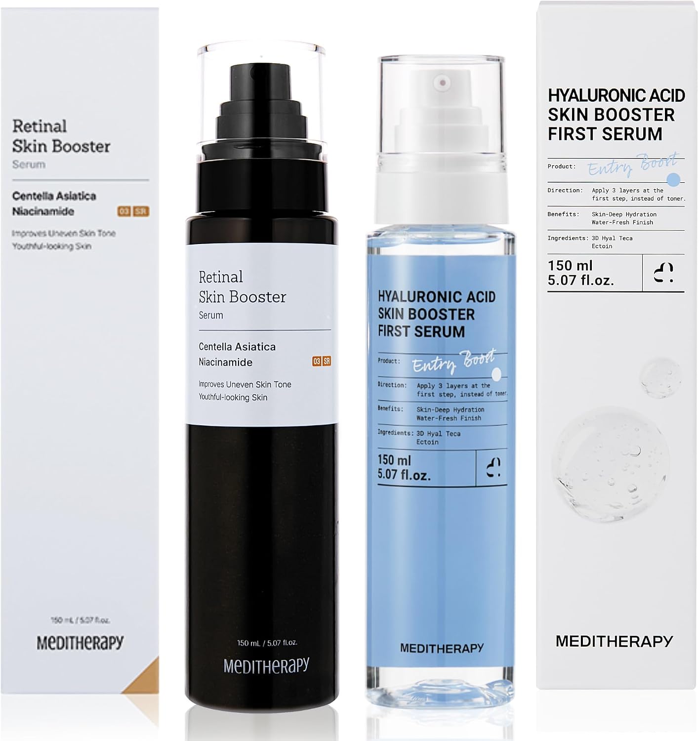 Meditherapy The Glass Skin Booster Duo front view