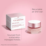 Clarins 50ml day cream jar lifestyle angle