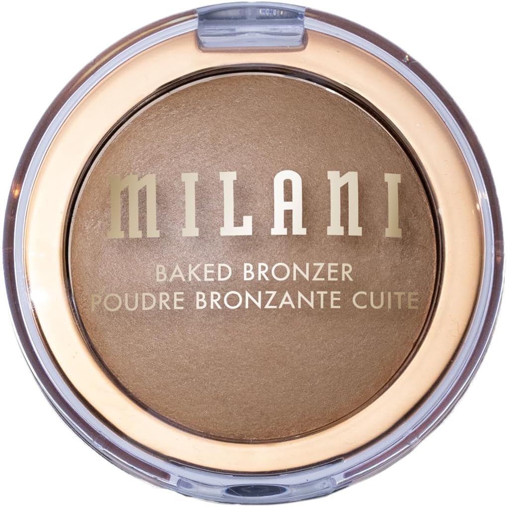 Milani Baked Bronzer - Long-Lasting Powder for Natural Sun-Kissed Glow- Lightweight, Buildable & Streak-Free Makeup with Radiant Finish- Talc-Free, Vegan & Cruelty-Free, Made in Italy, Tuscan Tan - Image 9