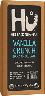 Hu Vanilla Crunch Dark Chocolate Bar, 2.1 Ounce Bar, 1 Count - Image 9