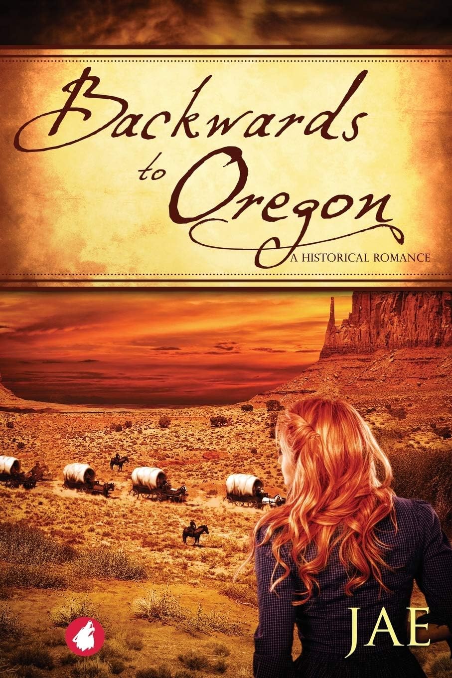 Jae Backwards To Oregon paperback book front view