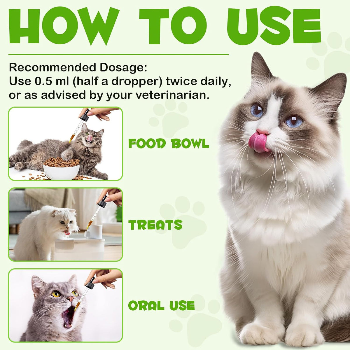 Datival probiotic drops bottle next to measuring dropper