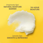 Burt's Bees moisturizing lip balm natural ingredients label