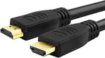 Cmple 26AWG High Speed HDMI Cable front view with gold-plated connectors