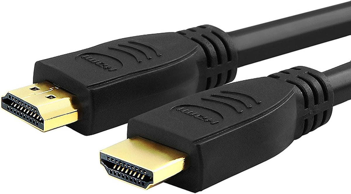 Cmple 26AWG High Speed HDMI Cable front view with gold-plated connectors