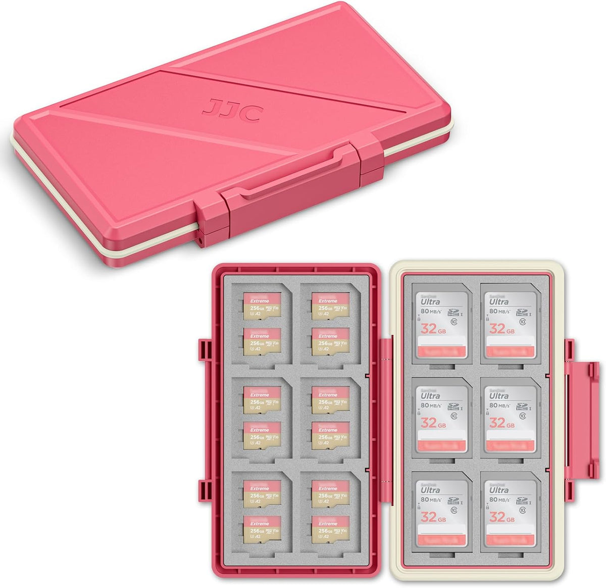 CFexpress Type A Card SD Card Holder Case Storage, Water-Resistant Shockproof Memory Card Organizer Box for 12 SD Card, 12 CFexpress Type-A Card for Sony A7RV A7SIII A7IV A7R5 A1 A9M3 FX3 FX6 FX30 FR7 - Image 15