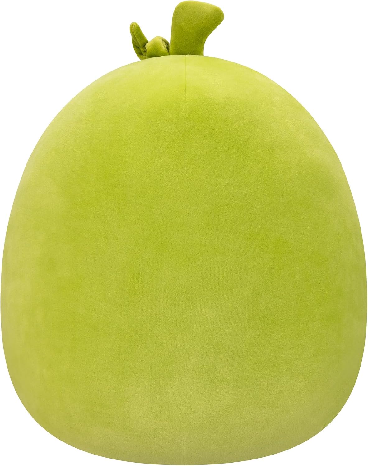 Squishmallows 12-inch green pickle plush back view