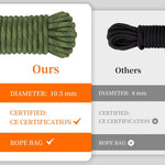 AOLEBA hiking utility rope displayed outdoors