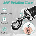 Shock absorbing elastic bungee section of the rabbitgoo dog lead