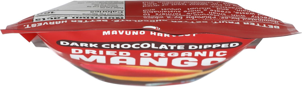 Authentic USA imported Mavuno Harvest chocolate mango packaging