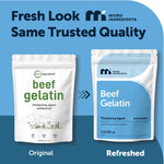 Micro Ingredients beef gelatin powder nutrition facts label