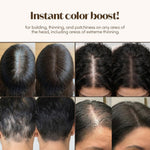 Hairline shadow powder for filling in sparse hair and defining eyebrows