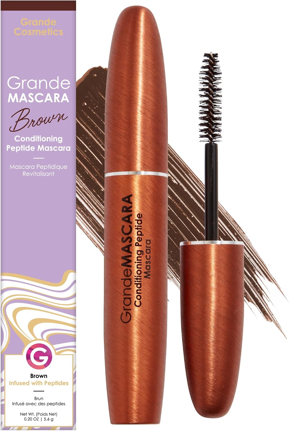 Grande Cosmetics GrandeMASCARA front view tube packaging