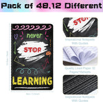Outus mini pocket notebooks stack displaying multiple cover styles.