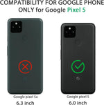 Amzpas TPU Case for Google Pixel 5, Soft Protective Shockproof Phone Cover, Durable Anti-Scratch Smart Phone Case for Women Men Black - Image 9