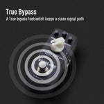 Sonicake bass pedal input and output jacks