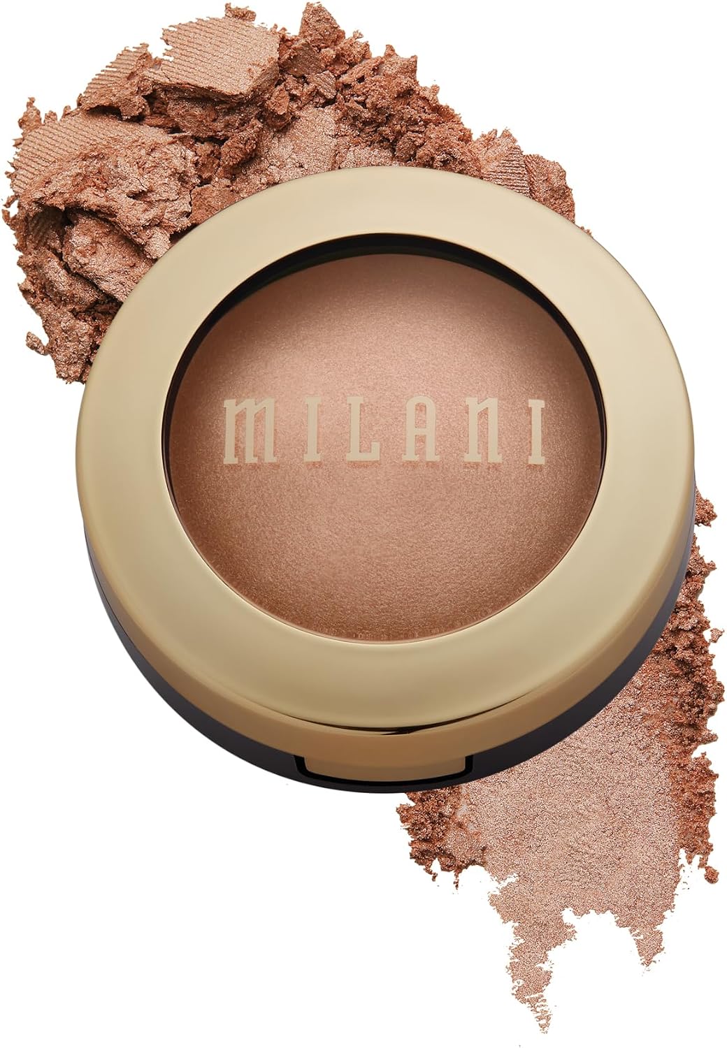 Milani Baked Highlighter - Long-Lasting Powder for Natural Radiant Glow- Buildable & Blendable Face Makeup with Lit-From-Within Finish- Vegan, Cruelty-Free & Talc-Free, Made in Italy, Dolce Perla - Image 14