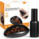 Wollibao coffee dosing cup and RDT spray bottle kit front view