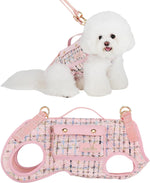 Wakytu Dog Lift Harness Dog Carrier VES Harness Adjustable Leash with Small Puppy Treat Bag,Fits Most Cars,L - Image 9
