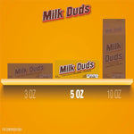 Authentic American Milk Duds theater box containing bite sized sweet treats