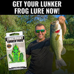 Lunkerhunt Lunker Frog ready for freshwater fishing