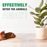 Zipcase cat deterrent mat showing plastic spike texture