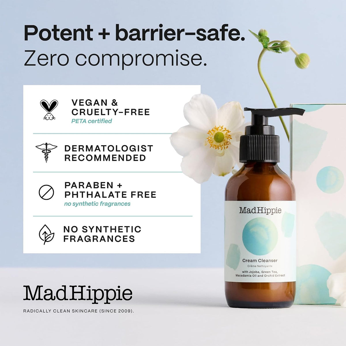 Full set of Mad Hippie facial care products