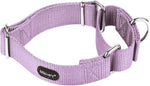 Mikivery Martingale Dog Collar Nylon Adjustable and Safety Training Colourful Comfortable Metal Buckle Pet Collars for Small Medium and Large Dogs(Haze,M) - Image 10