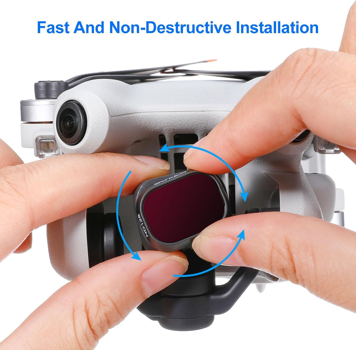 Skyreat ND1000 filter optical glass coating detail