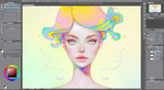 Graphixly Clip Studio Paint Pro activation card and product details