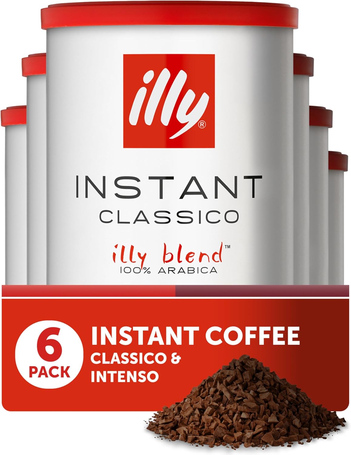 illy Instant Coffee- 100% Arabica Coffee - Classico Medium Roast - Notes Of Caramel, Orange Blossom & Jasmine - Easy Preparation - Convenient Coffee Instant Format - Roasted In Italy - 3.3 Ounce - Image 11
