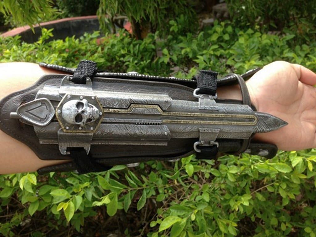 Assassin's Creed: Black Flag 4 Edward Kenway Hidden Rubber Blade Cosplay Weapons Props 1:1 Sleeves Sword - Image 6