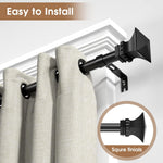 Heavy duty wall mounting bracket for YOHSUGO curtain rod