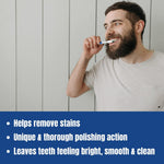 Eucryl original tooth powder brand label close up